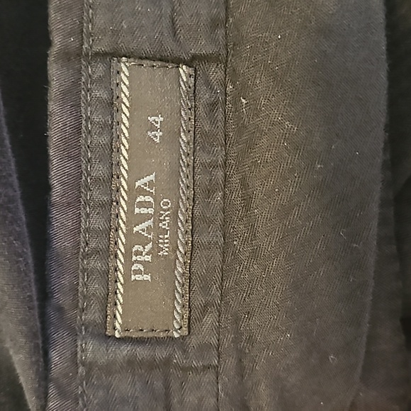 Women's Prada Black Trousers Size 8 - Picture 4 of 12